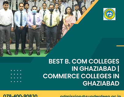 Best B. COM Colleges in Ghaziabad | Commerce Colleges
