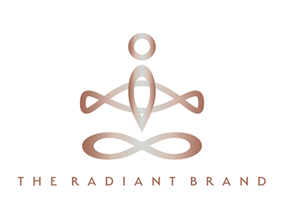 The Radiant Brand Logo | Health & Wellness, Yoga