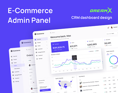 E-Commerce Admin Panel CRM