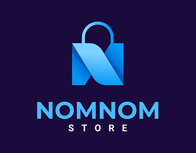 NomNom Store Logo Design