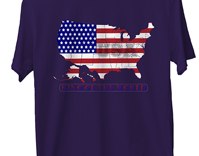 USA Map t-shirt