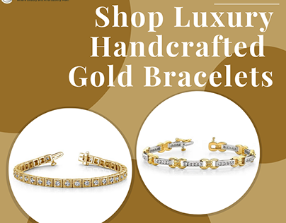 Handcrafed Gold Bracelets