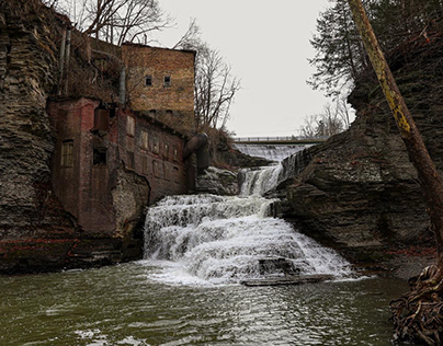 Ithaca Falls   1st Dam
