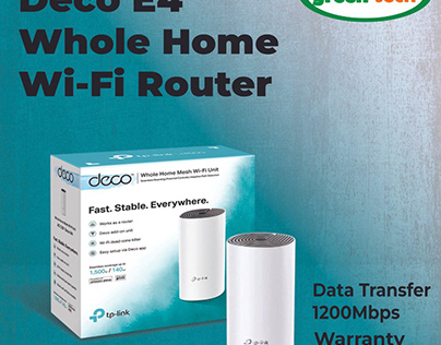 TP-Link Deco E4 AC1200mbps Whole Home Wi-Fi Router