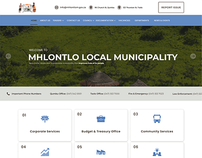 Mhlontlo Municipality Website