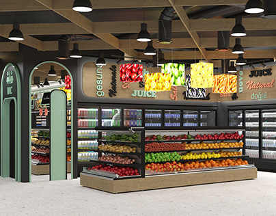 Supermarket Design Project Alternatives Before Revised