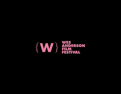 WES ANDERSON FILM FESTIVAL // visual identity