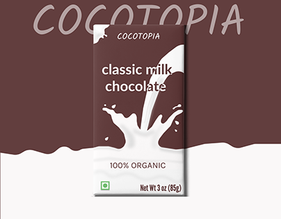 Milk Chocolate packaging.