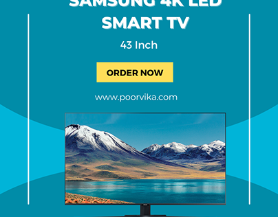 Samsung 4K LED Smart TV TU8570 Ultra HD (43 Inch)
