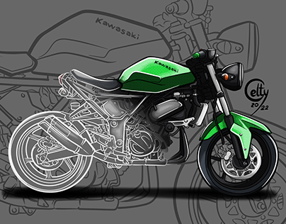 Kawasaki Ninja 250r Cafe Racer project