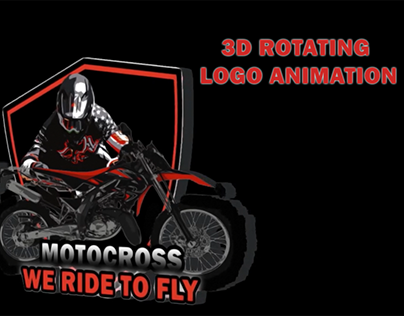 Rider Logo Animation | 3D Rotating Logo Animation