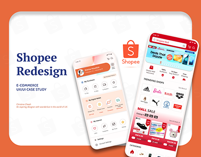 Shopee Redesign UX/UI research Case Study