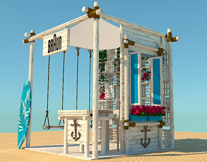 BrAun Beach Booth