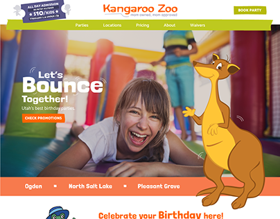 KangarooZoo Website Redesign