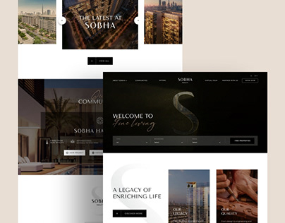Luxury Realestate | Landing page design