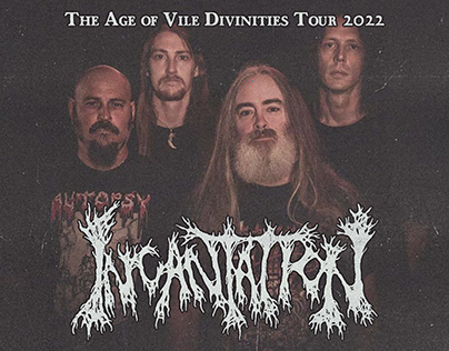 incantation "the age of vile divinities tour 2022"