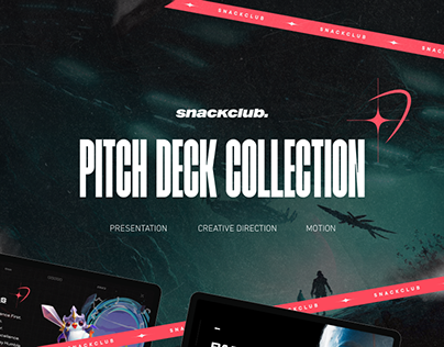 Pitch Deck Collection | Presentation Design SNACKCLUB