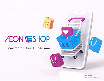AEONESHOP | Ecommerce App | Redesign