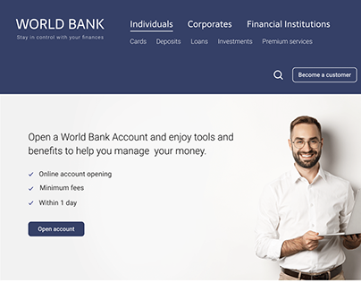 Web Design for World Bank