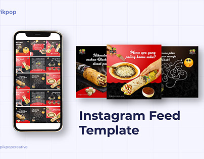Food Instagram Feed Template