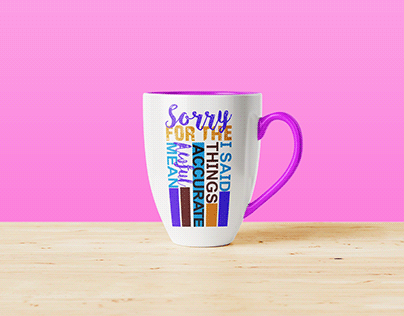 beautiful custom mug/cup design