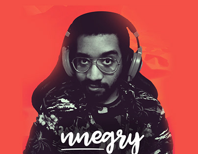 NNEGRY Logo and full overlay for Twitch streamer