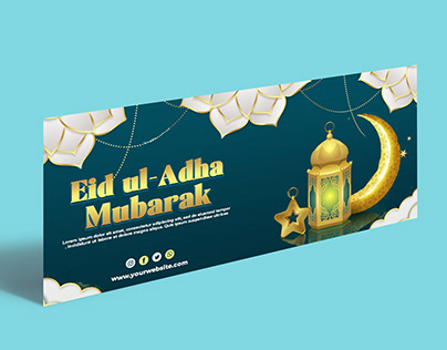 Eid Ul Adha Facebook Cover Design Template