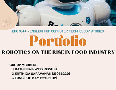 Robotics on the Rise in Food Industry Portfolio