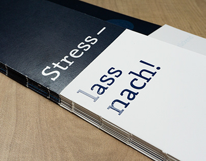 Buchprojekt "Stress–lass nach!"