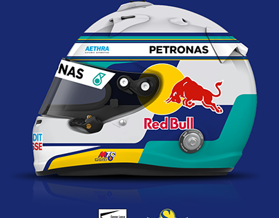 Sauber F1 2004 inspired helmet design