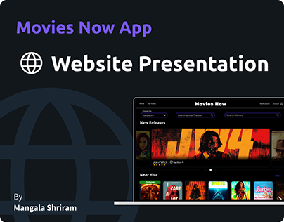Website UI - Movies Now