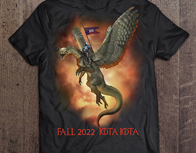 T-shirt design for Fraternity