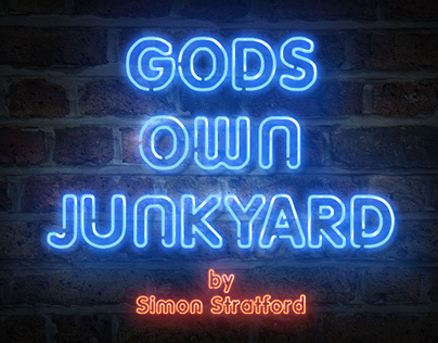 Gods own Junkyard font