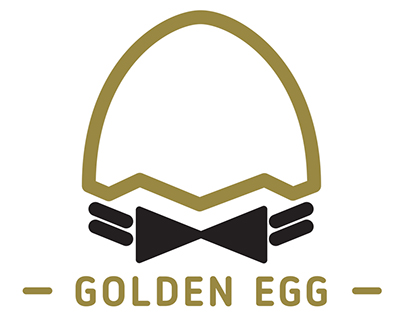 Logotype Web design & Print - Golden Egg