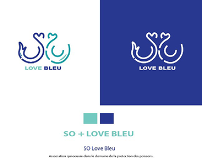 SO LOVE BLEU logo conception