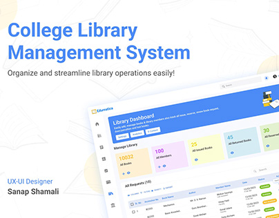 Project thumbnail - Case Study : Library Management System
