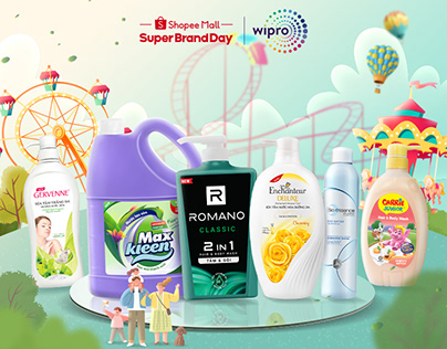 ( WIPRO X SHOPEE ) PROPOSAL VISUAL FOR SUPER BRAND DAY