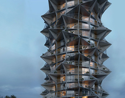 Kaktus Towers - Copenhagen - BIG architects