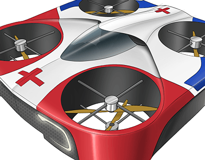 Hydrone- A Manned-Drone For Organ Transport
