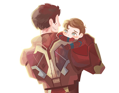 Papa Tony and Little boy