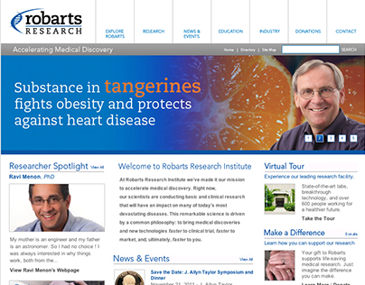 Robarts Research Website