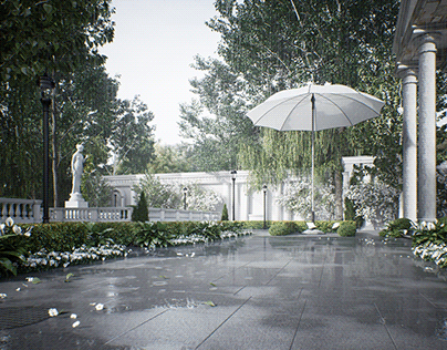 Big Umbrella - landscape visualization
