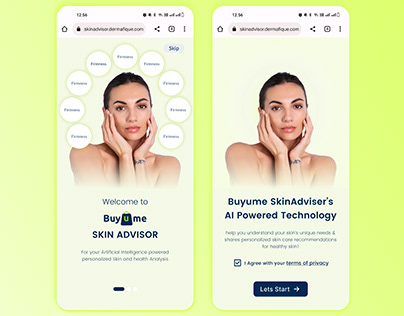 Skin Adviser app
