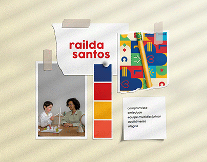 Espaço Educar Railda Santos - Identidade Visual