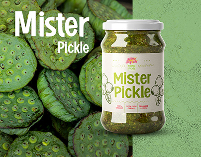 Mr. Pickle - Logo Design | Organic Food Branding