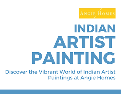 Indian artist painting