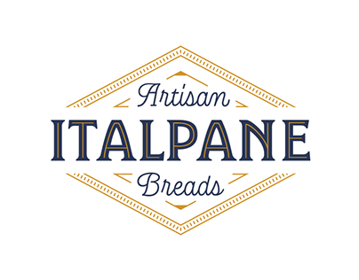 Italpane · Lettering logo for artisan bread
