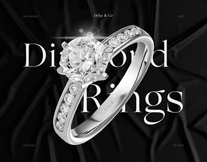 Diamond Ring - Online store. Jewelry workshop