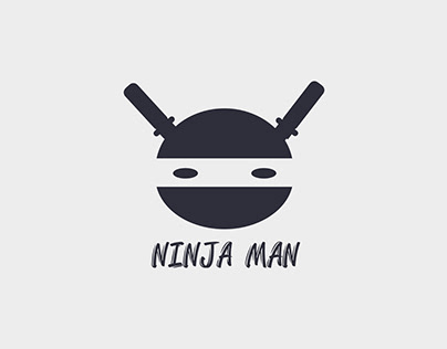Ninja logo design. Japanse logo design