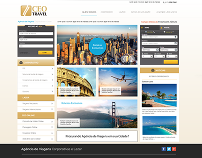 Layout Site CEO Travel